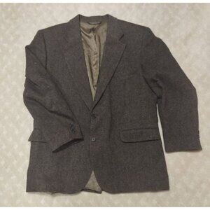 Vintage American Trend Blazer Men's XL (25x30.5) Lambs Wool Blend Sport Coat USA